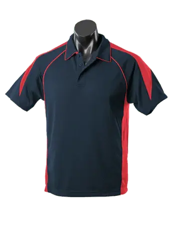 Aussie Pacific Premier Kids Polo Shirt 3301 Casual Wear Aussie Pacific Navy/Red 6